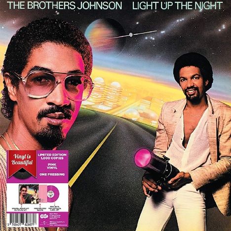 The Brothers Johnson: Light Up The Night (Limited-Edition) (Pink Vinyl), LP