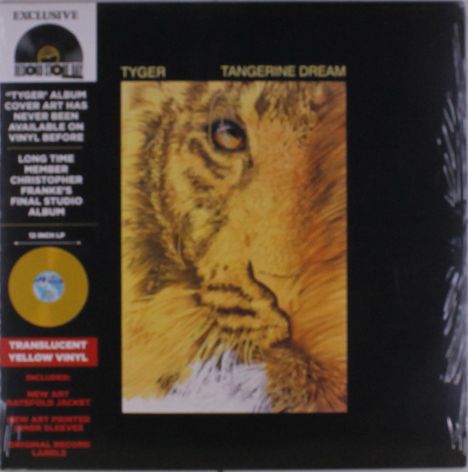 Tangerine Dream: Tyger (RSD) (Transparent Yellow Vinyl), LP
