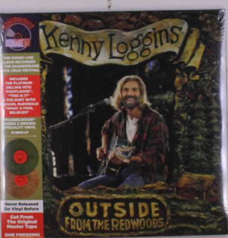 Kenny Loggins: Outside: From The Redwoods (Limited Edition) (Green &amp; Brown Marbled Vinyl), 2 LPs