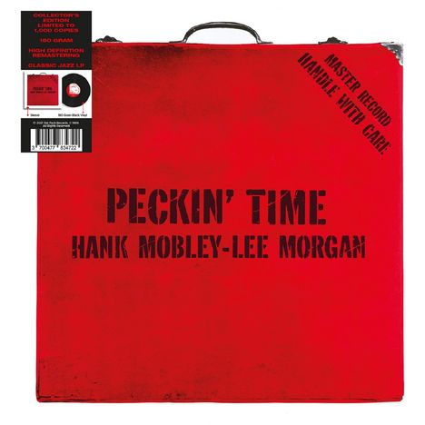 Hank Mobley &amp; Lee Morgan: Peckin' Time (remastered) (180g) (Limited Edition), LP