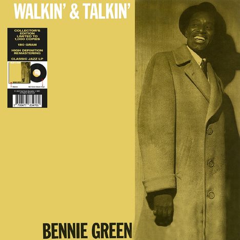 Bennie Green (Trombone) (1923-1977): Walkin' &amp; Talkin' (remastered) (180g) (Limited Edition), LP