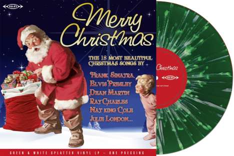 Merry Christmas (Green &amp; White Splatter Vinyl), LP