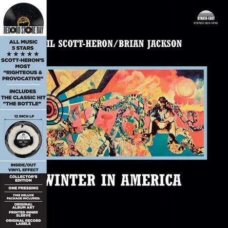 Gil Scott-Heron (1949-2011): Winter In America (Galaxy Black &amp; White Vinyl), LP