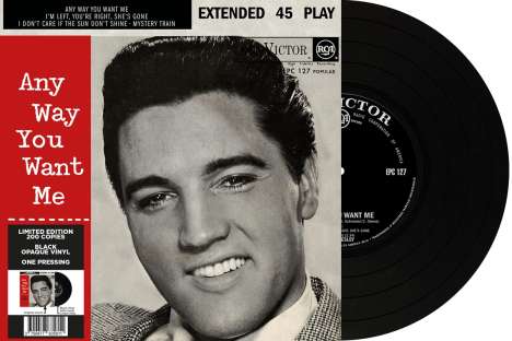 Elvis Presley (1935-1977): Any Way You Want Me (South Africa) (Limited Edition), Single 7"