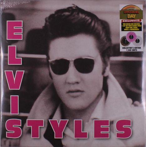 Elvis Presley (1935-1977): Elvis Styles (Limited Edition) (Pink Marble, Black Marble, White Marble Vinyl), 3 LPs