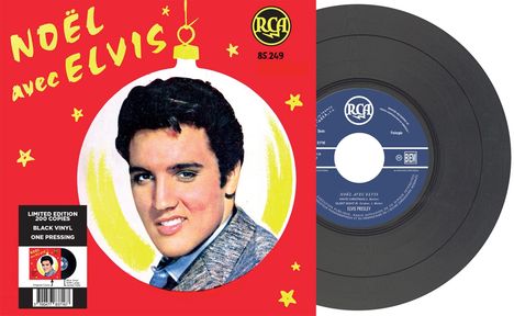 Elvis Presley (1935-1977): Noël Avec Elvis (Limited Edition), Single 7"