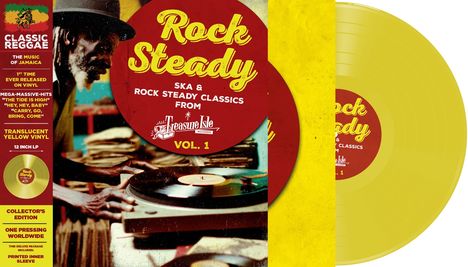 Rock Steady Volume 1 (remastered) (Limited Collector's Edition) (Translucent Yellow Vinyl), LP