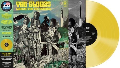 The Elders: Looking For The Answer (Collector's Edition) (Transparent Yellow Vinyl), LP