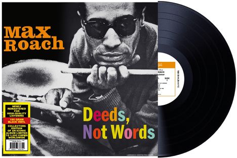 Max Roach (1924-2007): Deeds, not Words, LP
