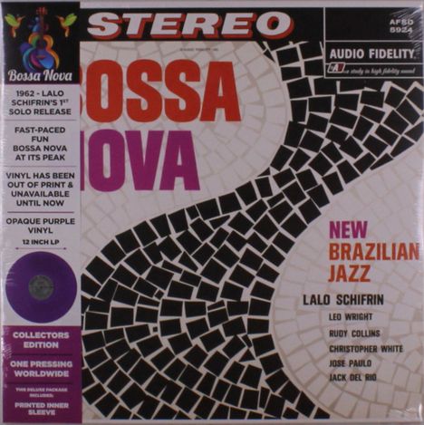 Lalo Schifrin (geb. 1932): Bossa Nova (New Brazilian Jazz) (Limited Edition) (Purple Vinyl), LP
