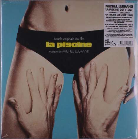Michel Legrand (1932-2019): Filmmusik: La Piscine (O.S.T) (remastered), 1 LP und 1 Single 7"