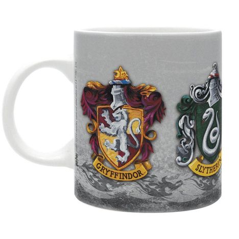 HARRY POTTER - Mug - 320 ml - The 4 Houses - subli - With box, Diverse