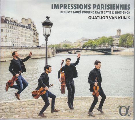 Quatuor Van Kuijk - Impressions Parisiennes, CD