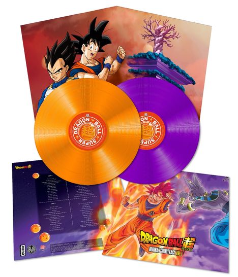 Dragon Ball Super Vol. 1 - Original Soundtrack (Limited Edition) (Colored Vinyl), 2 LPs
