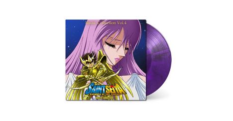 Seiji Yokoyama: Saint Seiya - Music Collection Volume 4 (Purple Marbled Vinyl), LP