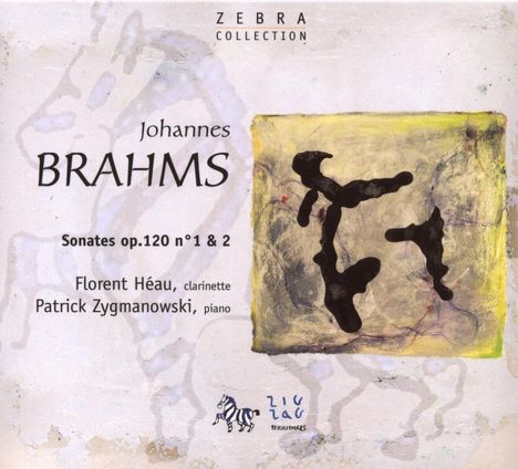 Johannes Brahms (1833-1897): Sonaten für Klarinette &amp; Klavier op.120 Nr.1 &amp; 2, CD