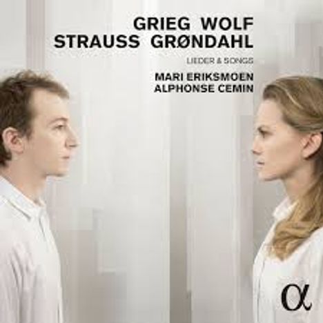 Mari Eriksmoen &amp; Alphonse Cemin - Grieg / Wolf / Strauss / Gröndahl, CD
