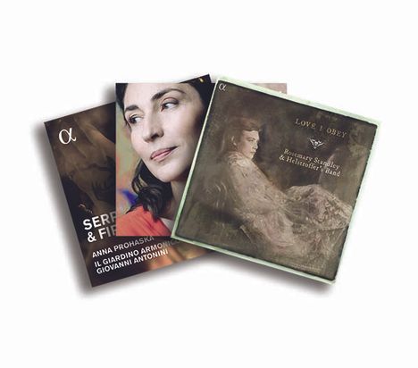 3 Alpha-Recitals: Love I Obey / Neere / Serpent and Fire (exklusiv für jpc), 3 CDs