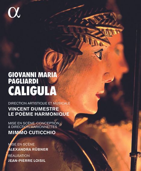 Giovanni Maria Pagliardi (1637-1702): Caligula (Marionetten-Oper), Blu-ray Disc