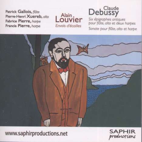 Claude Debussy (1862-1918): Sonate für Flöte, Viola &amp; Harfe, CD