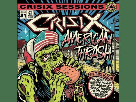 Crisix: American Thrash (Limited Edition) (Red Vinyl), LP