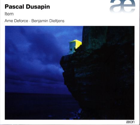 Pascal Dusapin (geb. 1955): Kammermusik für Cello & Klarinette "Item", 2 CDs