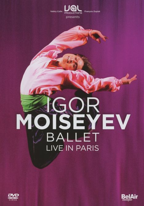 Igor Moiseyev Ballet - Live in Paris, DVD
