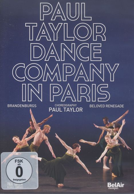 Paul Taylor Dance Company in Paris, DVD