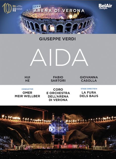 Giuseppe Verdi (1813-1901): Aida, DVD