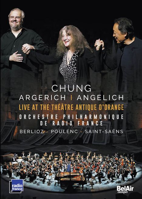 Chung / Argerich / Angelich - Live at the Theatre Antique D'Orange, DVD