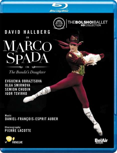 Bolshoi Ballett: Marco Spada, Blu-ray Disc