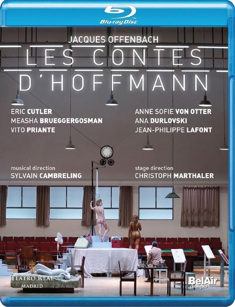 Jacques Offenbach (1819-1880): Les Contes D'Hoffmann, Blu-ray Disc