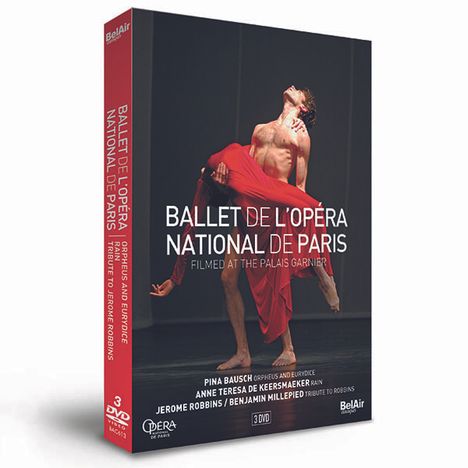 Ballet de l'Opera National de Paris - 3 Ballette, 3 DVDs