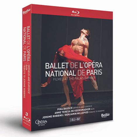 Ballet de l'Opera National de Paris - 3 Ballette, 3 Blu-ray Discs