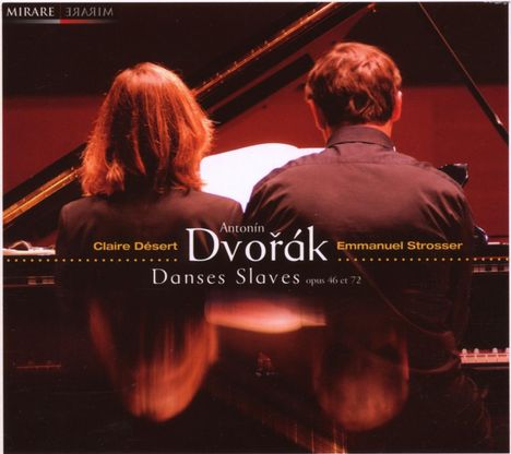 Antonin Dvorak (1841-1904): Slawische Tänze Nr.1-16 für Klavier 4-händig, CD
