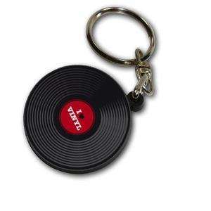 Key Ring - I Love Vinyl, Merchandise