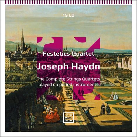 Joseph Haydn (1732-1809): Sämtliche Streichquartette (der Artaria-Ausgabe), 19 CDs