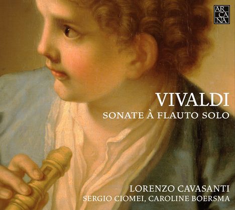 Antonio Vivaldi (1678-1741): Sonaten für Flöte &amp; Bc RV 14, 16, 28, 31, 36, 52, 806, RV Anh.95 Nr.6, CD