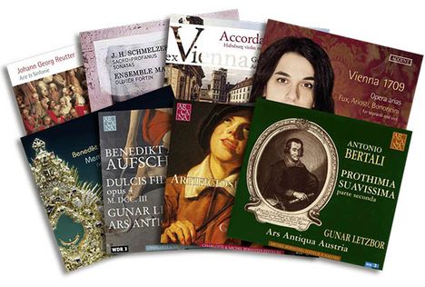 Austrian Baroque (Exklusiv-Set für jpc), 8 CDs