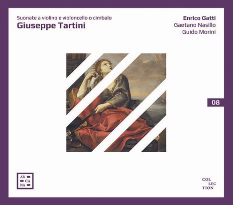 Giuseppe Tartini (1692-1770): Sonaten für Violine &amp; Bc op.2 Nr.1,4,5,11, 2 CDs