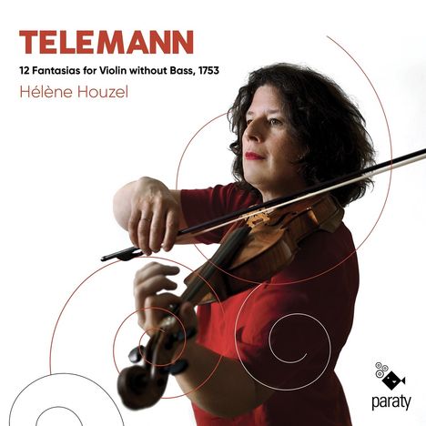 Georg Philipp Telemann (1681-1767): Fantasien für Violine Nr.1-12, CD