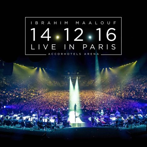 Ibrahim Maalouf (geb. 1980): 14.12.16 Live In Paris, 2 CDs und 1 DVD