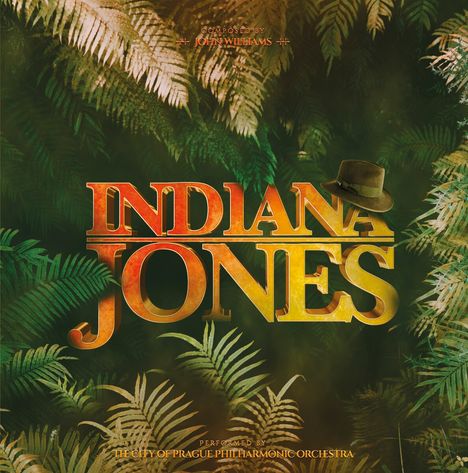 The City Of Prague Philharmonic Orchestra: Filmmusik: The Indiana Jones Trilogy (Red Vinyl), 2 LPs