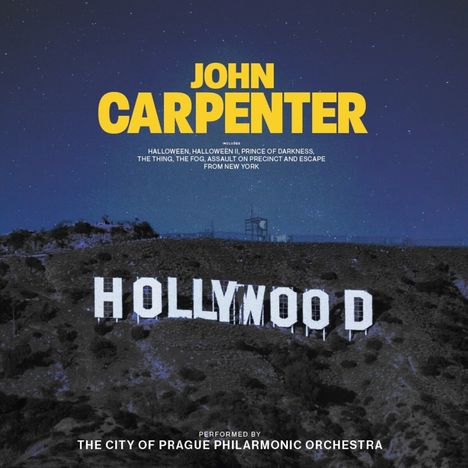 Filmmusik: John Carpenter: The Hollywood Story (Transparent Black W/ Red Splatter Vinyl), LP