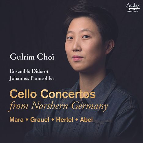 Gulrim Choi  - Cello Concertos from Northern Germany, CD
