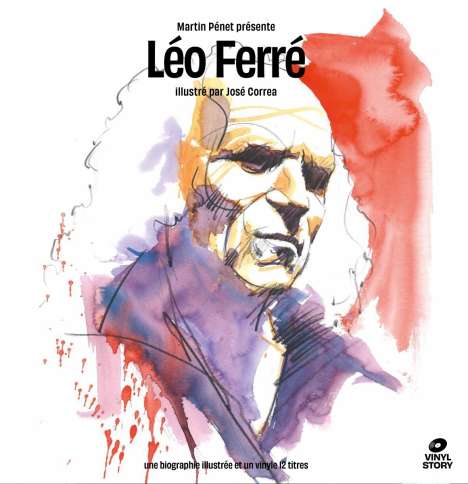 Leo Ferre (1916-1993): Vinyl Story, 1 LP und 1 Buch