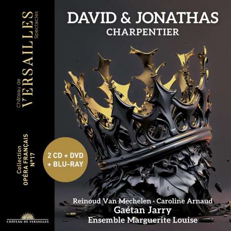 Marc-Antoine Charpentier (1643-1704): David &amp; Jonathas, 2 CDs, 1 DVD und 1 Blu-ray Disc