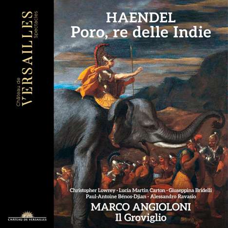 Georg Friedrich Händel (1685-1759): Poro, Re delle Indie HWV 28, 3 CDs