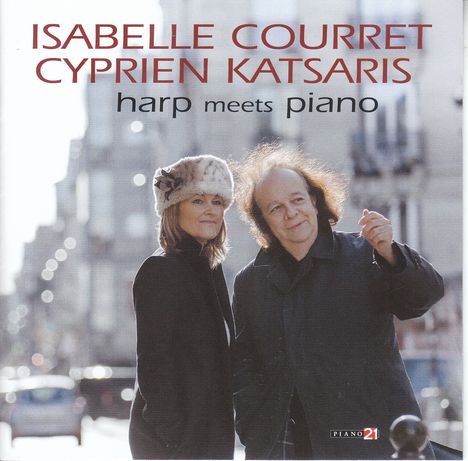 Isabelle Courret &amp; Cyprien Katsaris - Harp meets Piano, CD