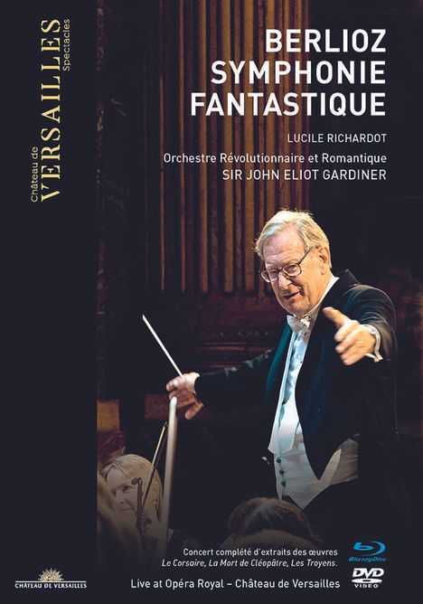 Hector Berlioz (1803-1869): Symphonie fantastique, 1 Blu-ray Disc und 1 DVD